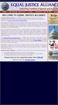 Mobile Screenshot of equaljusticealliance.org